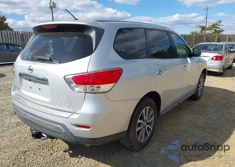 2013 Nissan Pathfinder S из США, поврежденный, VIN 5N1AR2MNXDC635755